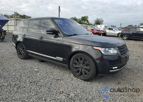 2015 Land Rover Range Rover Hse from USA, damaged, VIN SALGS2VF2FA206367